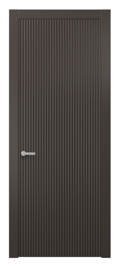 Межкомнатная дверь Альба АКП 8641 Матовый антрацит  Цена 55499 ₽ | Volhovec