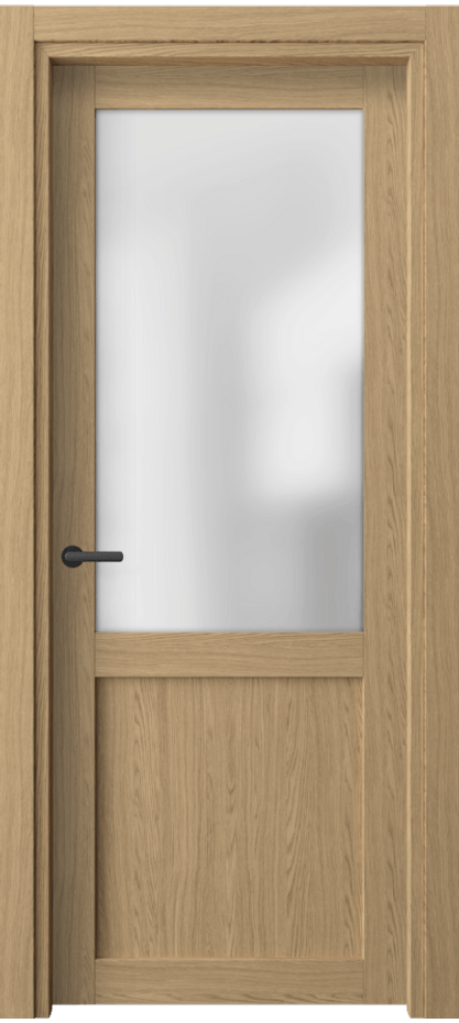 Межкомнатная дверь Нео 2122 Жемчужный дуб Сатинированное стекло Цена 34399 ₽ | Volhovec