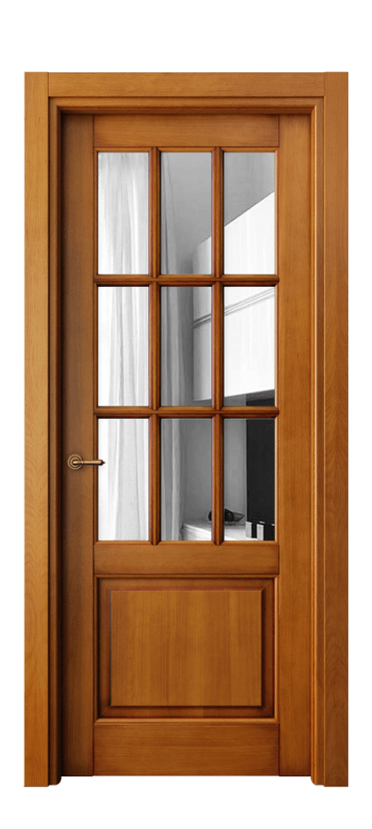 Межкомнатная дверь Тоскана Грильято 6312 Бук светлый с патиной Двустороннее зеркало, триплекс Цена 140199 ₽ | Volhovec