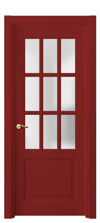 Межкомнатная дверь Лигнум 0748 Матовый белоснежный Сатинированное стекло Цена 156199 ₽ | Volhovec