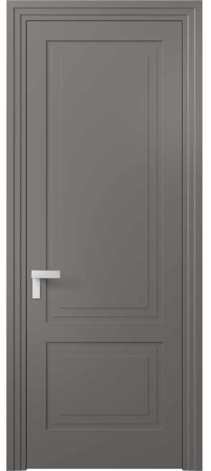Межкомнатная дверь Рокка 8351 Матовый классический серый  Цена 82399 ₽ | Volhovec