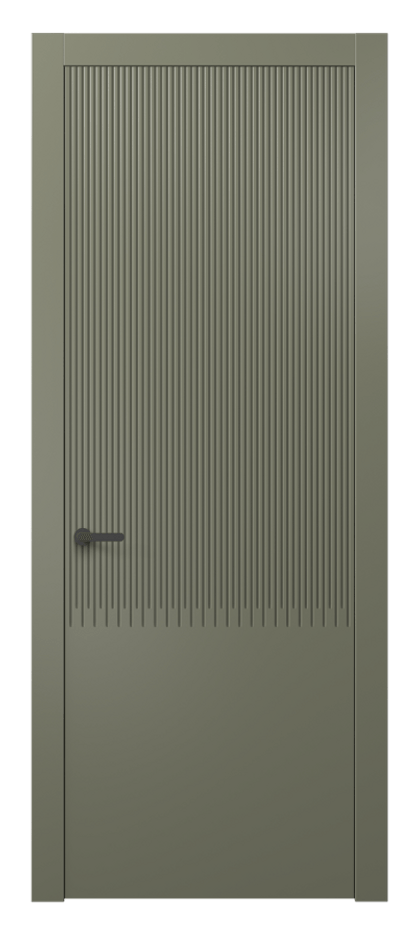 Межкомнатная дверь Дюна АКП 8627 Матовый оливковый тёмный  Цена 55499 ₽ | Volhovec