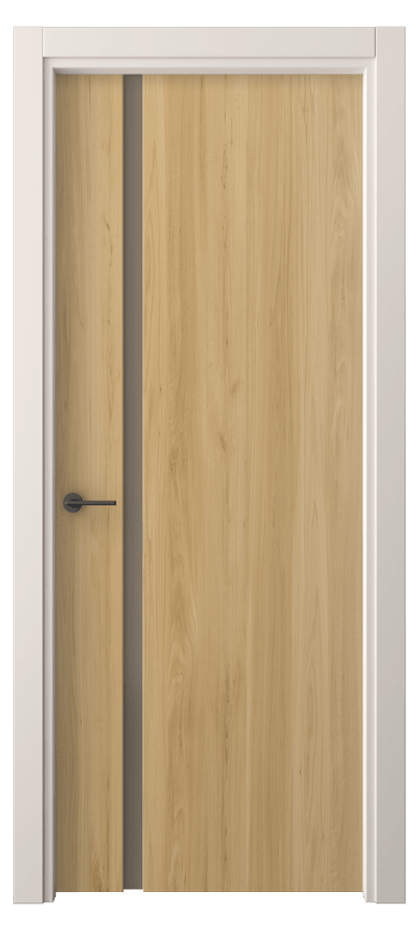 Межкомнатная дверь Фридом 4222 Солнечный вяз Сатинированное бронзовое стекло, триплекс Цена 42399 ₽ | Volhovec