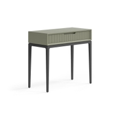 Консоль Velvet 1 ящик Матовый оливковый тёмный