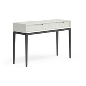 Консоль Velvet 2 ящика Матовый жемчужный