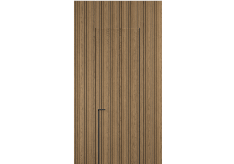 Панели для отделки стен Стеновая панель Фрезерованные Дуб сепия матовый. Цвет Дуб сепия матовый. Материал Шпон НатурВуд. Коллекция Фрезерованные. Картинка.