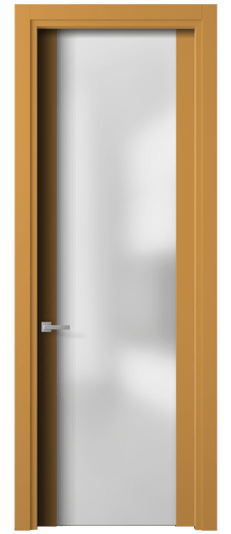 Дверь межкомнатная 4114 - planum Пастельно-жёлтый RAL 1034. Цвет RAL Пастельно-жёлтый RAL 1034. Материал Гладкая эмаль. Коллекция Планум. Картинка.