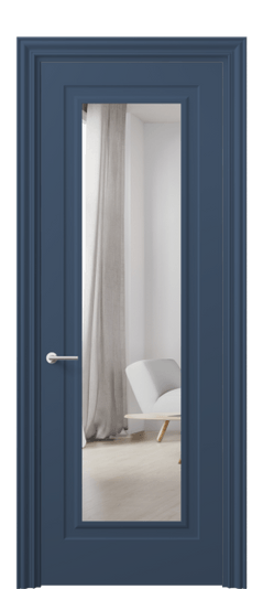 Дверь межкомнатная 8403 NCS S 5020-R80B. Цвет NCS NCS S 5020-R80B. Материал Гладкая эмаль. Коллекция Маскот. Картинка.