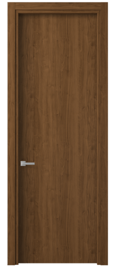 Дверь межкомнатная 0010 ЛОР. Цвет Лесной орех. Материал Ламинатин. Коллекция Планум. Картинка.