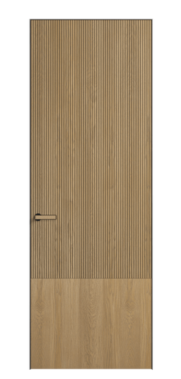 Дверь межкомнатная 8203 ДСМ.М. Цвет Дуб соломенный матовый. Материал Массив дуба матовый. Коллекция Вельвет. Картинка.