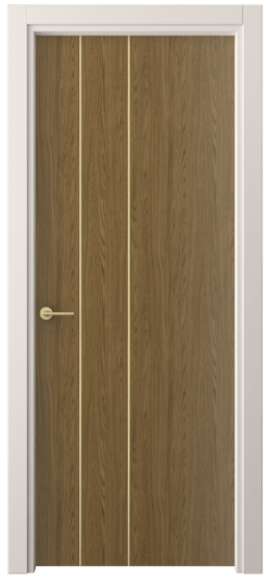 Дверь межкомнатная 4203 ТФД. Цвет Торфяной дуб. Материал Ламинатин. Коллекция Фридом. Картинка.