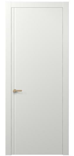 Дверь межкомнатная АКП 8644 МССР. Цвет Матовый светло-серый. Материал Гладкая эмаль. Коллекция Альба. Картинка.
