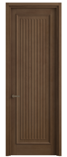 Дверь межкомнатная 6701 БТМ. Цвет Бук тёмный матовый. Материал Массив бука матовый. Коллекция Шарм. Картинка.