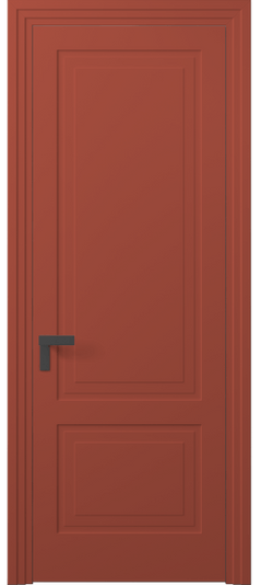 Дверь межкомнатная 8351 NCS S 3040-Y80R. Цвет NCS NCS S 3040-Y80R. Материал Гладкая эмаль. Коллекция Рокка. Картинка.