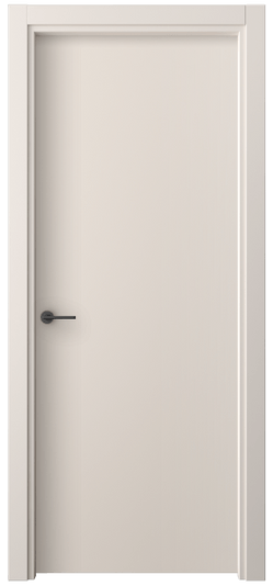 Дверь межкомнатная 0010 ПЭПБ. Цвет ПЭТ пудровый бежевый. Материал ПЭТ. Коллекция Фридом. Картинка.