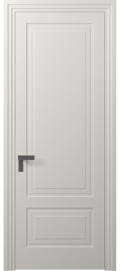 Дверь межкомнатная 8341 МПБЛ. Цвет Матовый пудровый белый. Материал Гладкая эмаль. Коллекция Рокка. Картинка.