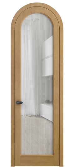 Дверь межкомнатная 6814 БНМ MORU. Цвет Бук натуральный матовый. Материал Массив бука матовый. Коллекция Палаццо. Картинка.