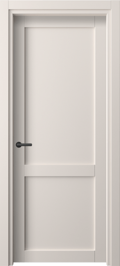 Дверь межкомнатная 2121 ПЭТБ. Цвет ПЭТ тёплый-белый. Материал ПЭТ. Коллекция Нео. Картинка.