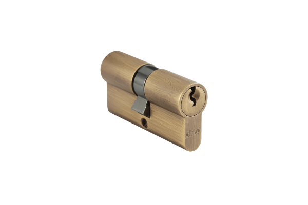 Фурнитура для дверей Цилиндр ключ-ключ ДНД. Цвет Бронза. Коллекция Цилиндр ключ-ключ ДНД. Картинка.